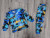 Піжама "Рибки" блакитний, хлопчик 2-3-4-5-6 років, фото