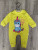  Чоловічок комбінезон Murat Baby "Єдиноріг", жовтий, дівчинка 0-3-6-9 місяців, фото