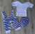  Пісочник "Yo-ho-ho", синій, хлопчик 6-9 місяців, фото 1