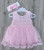  Сукня Pon Pon, рожевий, дівчинка 0-3 місяці, фото