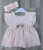  Сукня Pon Pon "Квіточки",персиковий,дівчинка 0-3 місяці, фото