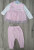  Костюм Baby Wood "Дитина", рожевий, дівчинка 9-12-18 місяців, фото