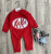 Чоловічок комбінезон Murat Baby "Kit-Kat", червоний, хлопчик, дівчинка 0-3-6-9 місяців, фото
