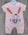  Пісочник Baby mii "Зайчик", персиковий, дівчинка 3-6-9 місяців, фото