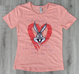Футболка TRG Kids "Bugs Bunny",персиковый,девочка 9-10-11-12 лет