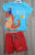  Костюм Bear "Music" блакитний, хлопчик 6-9-12-18 місяців, фото