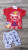  Костюм Anilco "Be Cool", червоний, хлопчик 6-9-12 місяців, фото