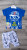  Костюм Anilco "Be Cool", синій, хлопчик 6-9-12 місяців, фото