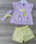  Костюм Elefin "Будиночок", фіолетовий, дівчинка 3-6-9-12 місяців, фото