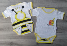 Боди Ta-ha "Пчёлка",жёлтый,мальчик,девочка 6-9-12-18-24 месяцев