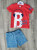  Костюм Bear "Cool Vibes", червоний, хлопчик 6-9-12-18 місяців, фото