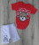  Комплект Babywood "Ведмедики", червоний, хлопчик 3-6-9-12 місяців, фото