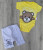  Комплект Babywood "Ведмедики",жовтий,хлопчик 3-6-9-12 місяців, фото