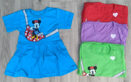 Платье "Mickey", разные, цвета, микс 1-3-5-7-9 лет