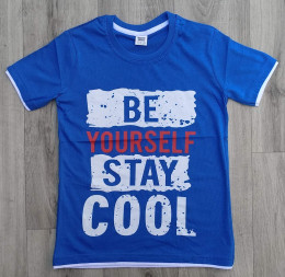 Футболка Wenge "Be Yourself Stay Cool", синий, мальчик 9-11-13-14 лет