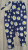  Лосини Locco "Ромашки", синій 8-9-10-11-12 років, фото
