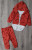  Комплект Elci "Ведмедики",червоний,хлопчик 0-3 місяців, фото