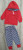  Костюм Babydoss "Смугастий", червоний, хлопчик 6-9-12-24 місяців, фото