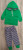  Костюм Babydoss "Смугастий", зелений, хлопчик 6-9-12-24 місяців, фото