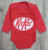  Боді Murat Baby "KitKat", червоний, хлопчик, дівчинка 6-9-12-18-24 місяців, фото