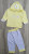  Костюм Bebico "Flower", жовтий, дівчинка 9-12-18 місяців, фото