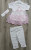  Комплект Findik "Квіточки", рожевий, дівчинка 3-6 місяців, фото