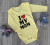  Боді Findik "I Love My Mom", жовтий, дівчинка, хлопчик, 3-6-9-12-18 місяців, фото