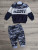  Костюм Betus "Army", темно-синій, хлопчик 6-9-12-18 місяців, фото