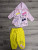 Костюм Baray "Cute and Sweet", рожевий, дівчинка 9-12-18 місяців, фото