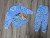  Піжама "SuperDino", блакитний, хлопчик 1-2-3-4-5 років, фото