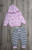 Костюм Anilco "Зайчики", рожевий, дівчинка 6-12-18 місяців, фото