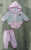  Комплект Baby Choice "Зайчик", рожевий, дівчинка 0-3-6-9 місяців, фото