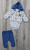  Комплект Baby Choice "Dino", синій, , хлопчик 0-3-6-9 місяців, фото