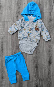 Комплект Baby Choice "Dino", голубой , мальчик 0-3-6-9 месяцев