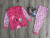 Піжама "Кішка", рожевий, дівчинка 2-3-4-5-6 років, фото
