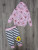 Костюм Mini Zeo "Yeas" рожевий, дівчинка 6-9-12-18 місяців, фото