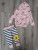 Костюм Mini Zeo "Yeas" персиковий, дівчинка 6-9-12-18 місяців, фото
