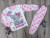 Піжама Supermini "Слоник" рожевий, дівчинка 4-5-6 років, фото
