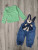  Комбінезон Babydoss "Ведмедик", зелений, хлопчик 6-9-12-18 місяців, фото