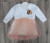 Сукня Cancus "Квітка", персиковий, 6-9-12 місяців, фото