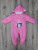  Людина комбінезон Burak Baby "Пінгвін" рожевий, дівчинка 6-9 місяців, фото