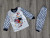 Піжама Supermini "Зайчик", темно-синій, хлопчик 1-2-3 роки, фото