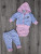  Комплект Baby Choice "I love Me", рожевий, дівчинка 0-3-6-9 місяців, фото