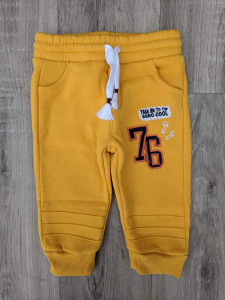 Спортивные штаны Sisero "76"жёлтый, мальчик 5-6-7-8 лет