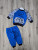 Костюм Minitix "Yees" синій, хлопчик 6-9-12-18 місяців, фото