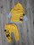 Костюм Babydoss "Ведмедик", жовтий, хлопчик 6-9-12-18 місяців, фото