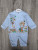  Людина Findik "Ведмедик", блакитний, хлопчик 3-6-9 місяців, фото