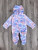  Чоловічок комбінезон "Райдуга", мікс кольору, унісекс 9-12 місяців, фото