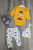 Комплект Poli Foni "Poli Foni Cars", жовтий, хлопчик 3-6 місяців, фото