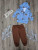 Костюм Babydoss "Ведмедик", блакитний, хлопчик 6-9-12-18 місяців, фото